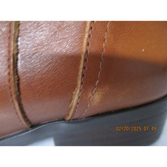 USED Naturalizer Womens Rena Zipper Narrow Calf Knee-High Boots,brown-Size 7.5 M - Picture 6 of 16